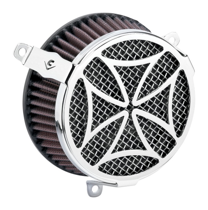 Cobra Round Cross Air Intake Kit Honda VT1300 2010-2025 N/A