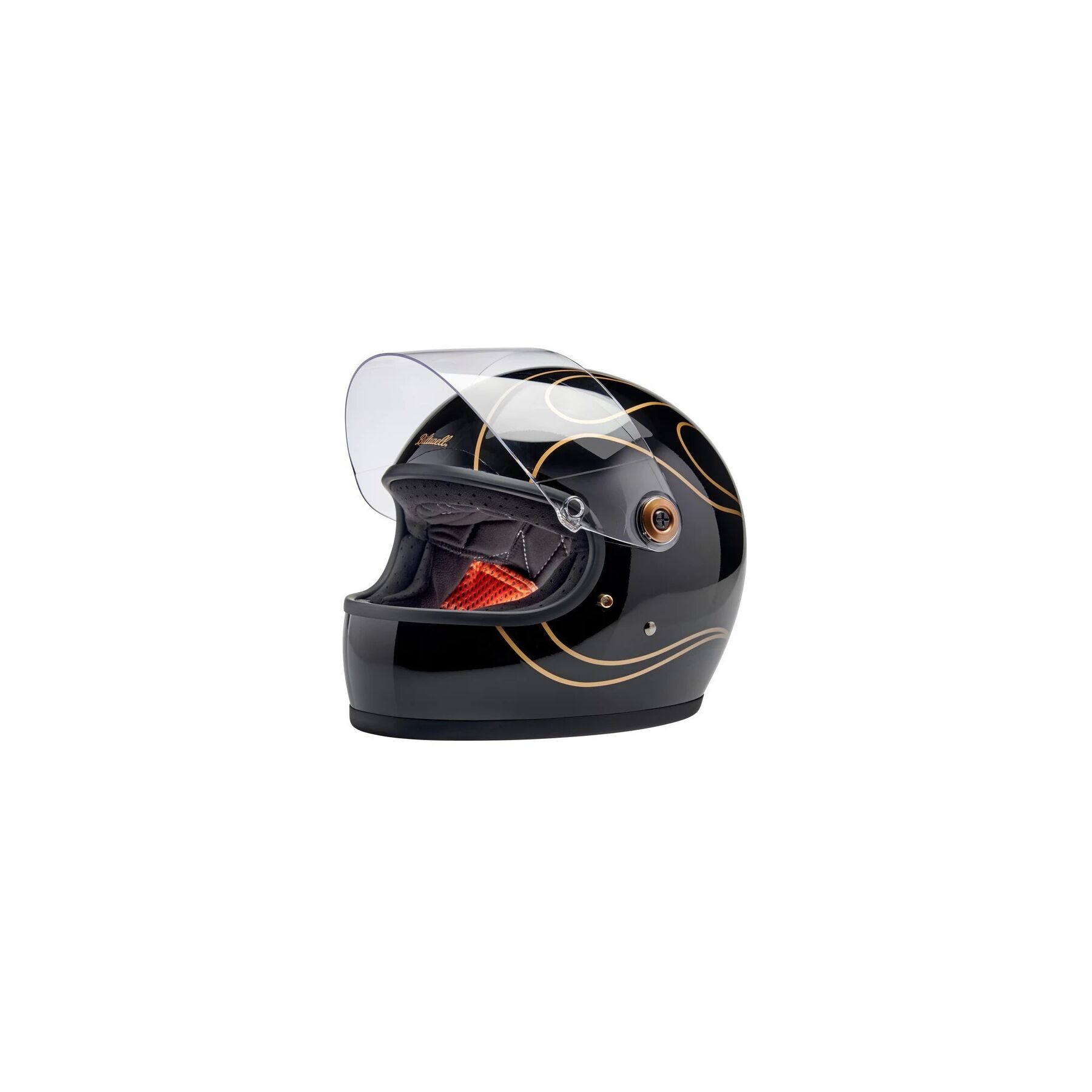 Biltwell Gringo S ECE Flames Helmet
