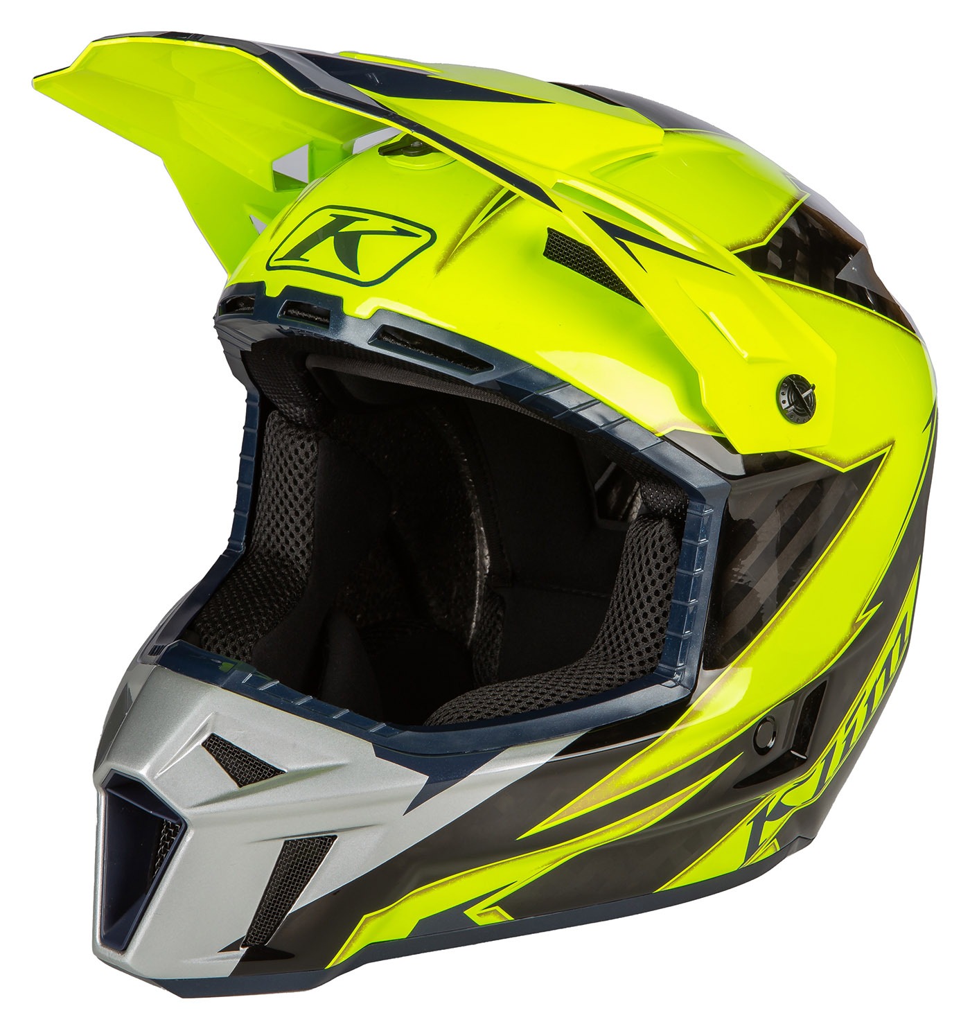 Klim F3 Carbon Lightning Helmet - RevZilla