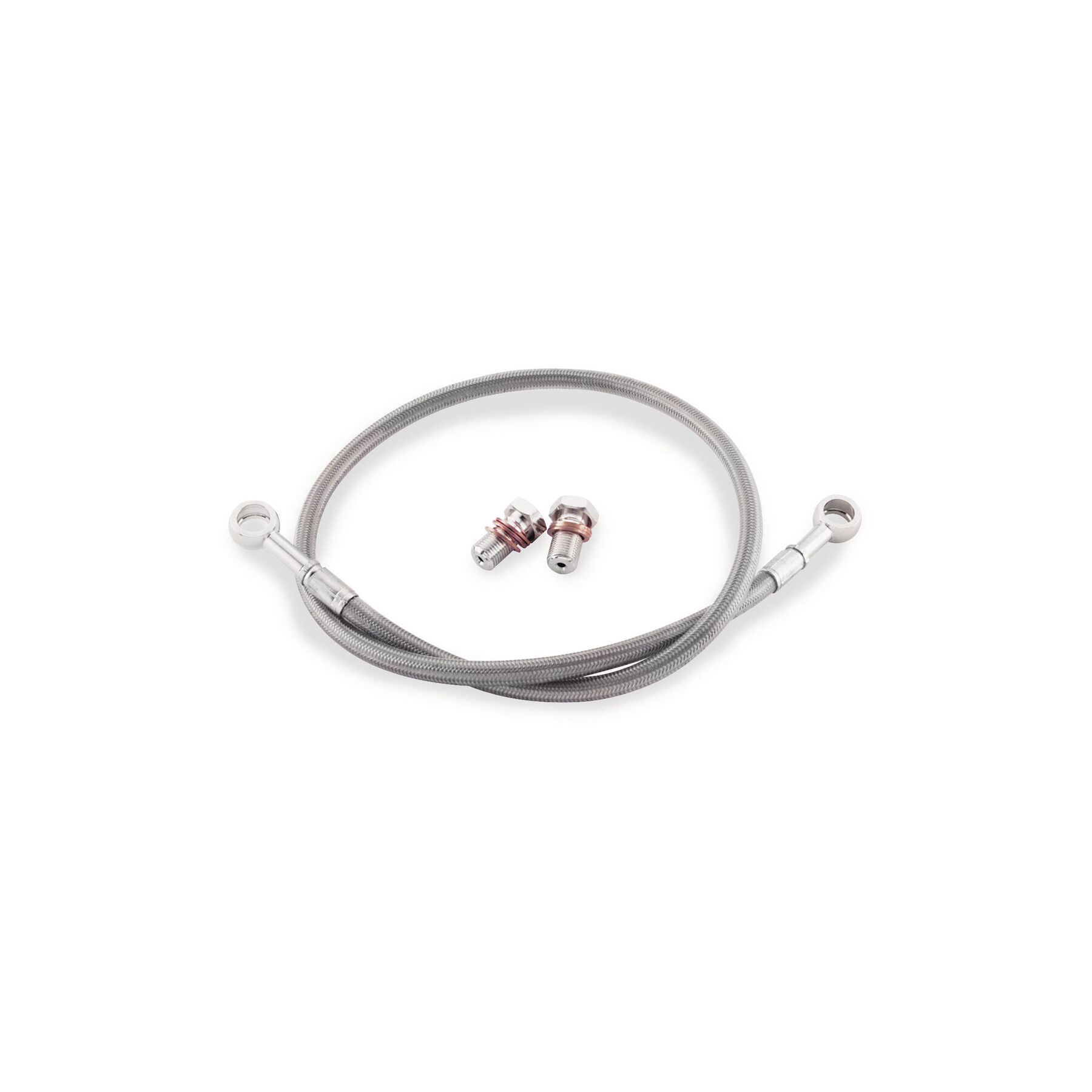 GBrakes Stainless Steel Rear Brake Line For Harley Dyna Street Bob 200