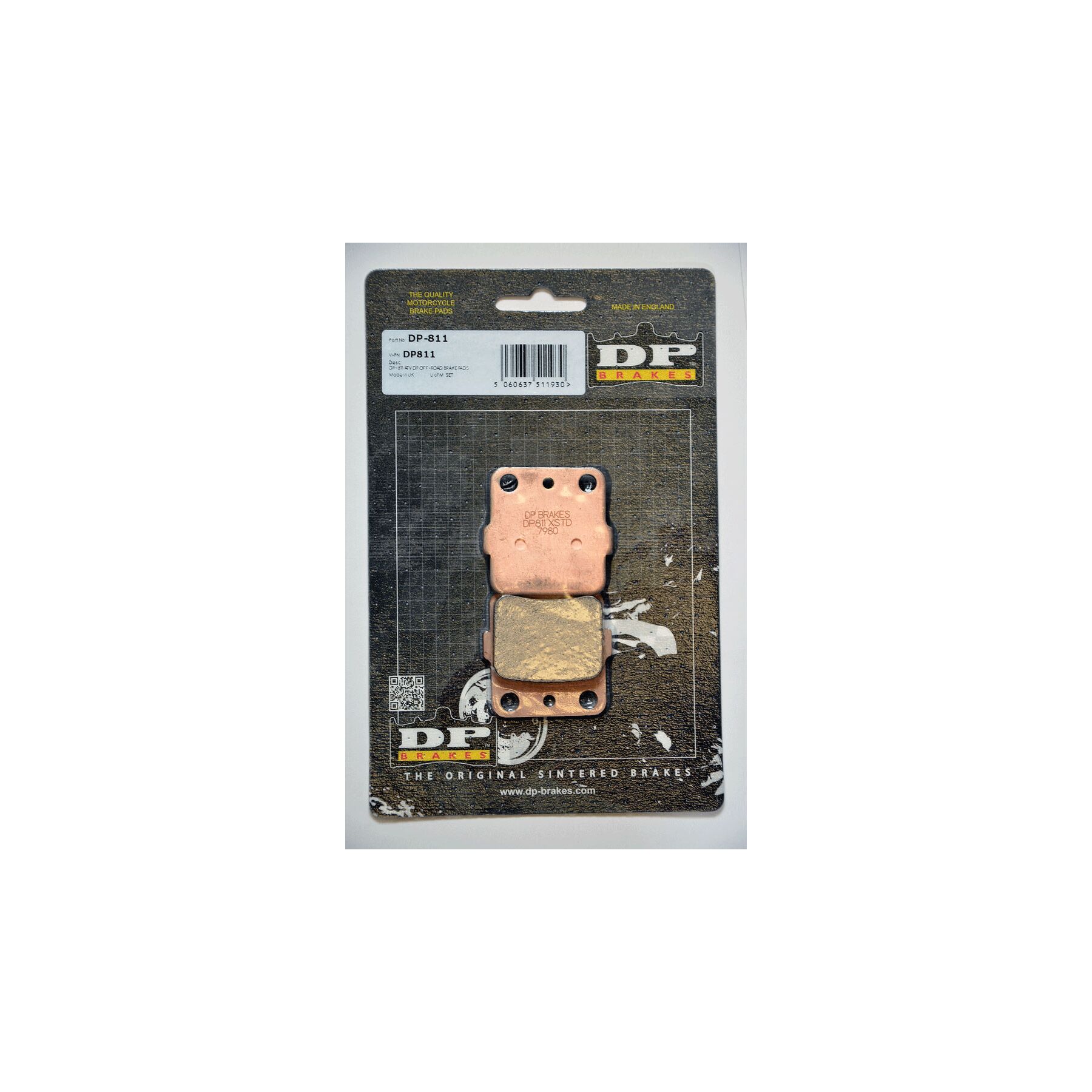 DP Brakes Sintered Front Brake Pads Honda 80cc-150cc