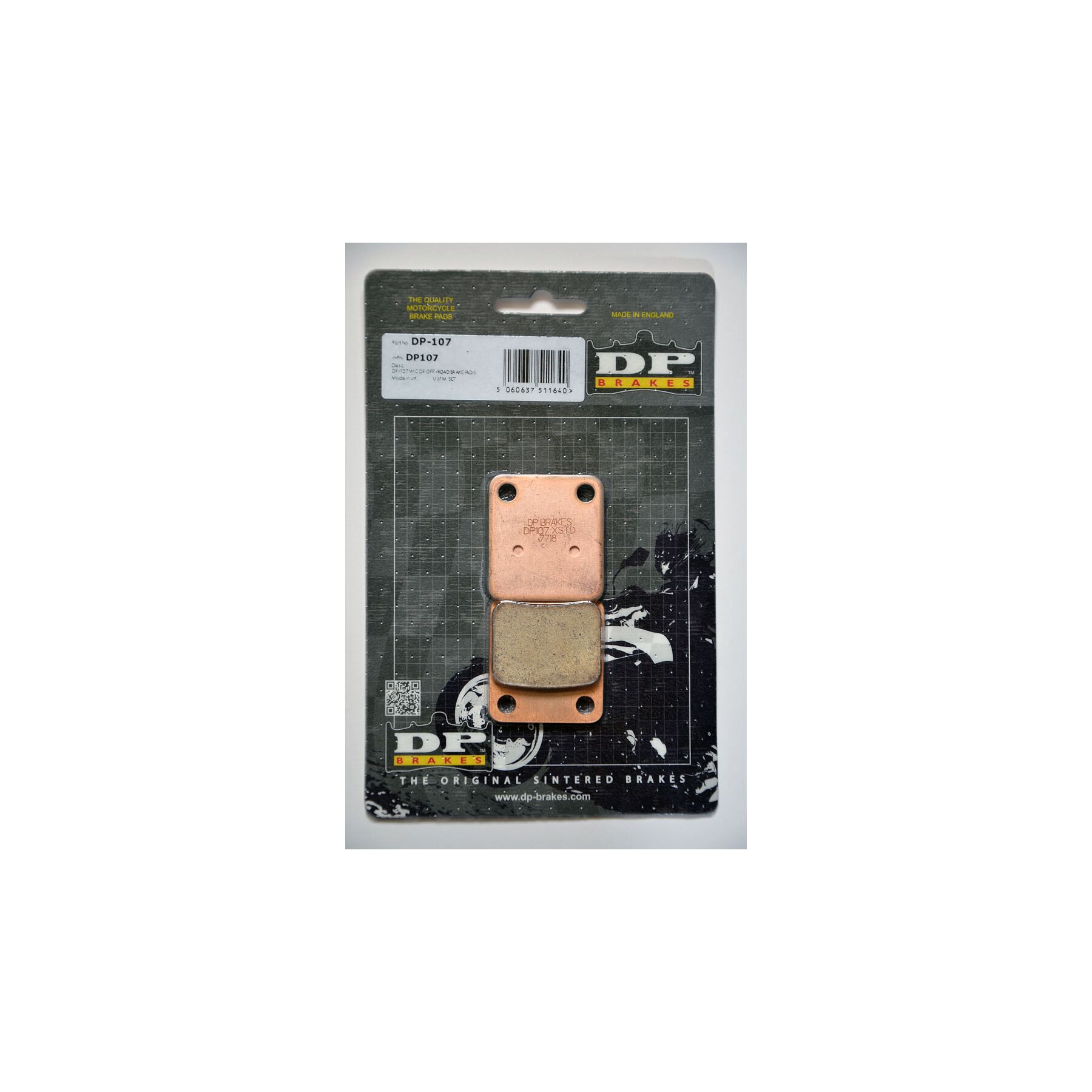 DP Brakes Sintered Front Brake Pads Suzuki 125cc-200cc