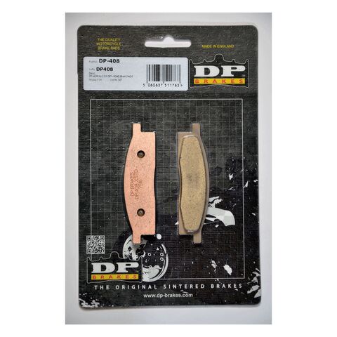 DP Brakes Sintered Front Brake Pads Yamaha 65cc-125cc