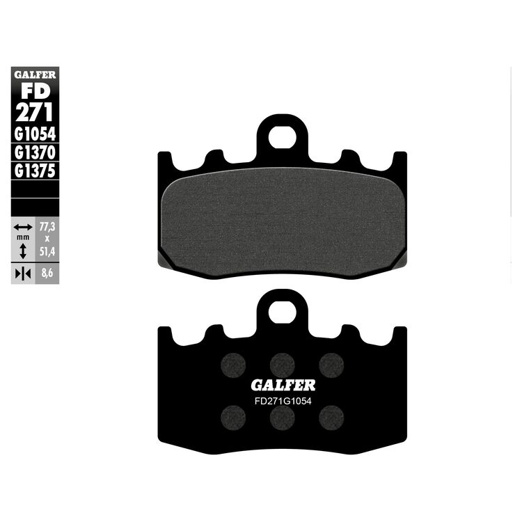 Galfer Semi-Metallic Front Brake Pads FD271