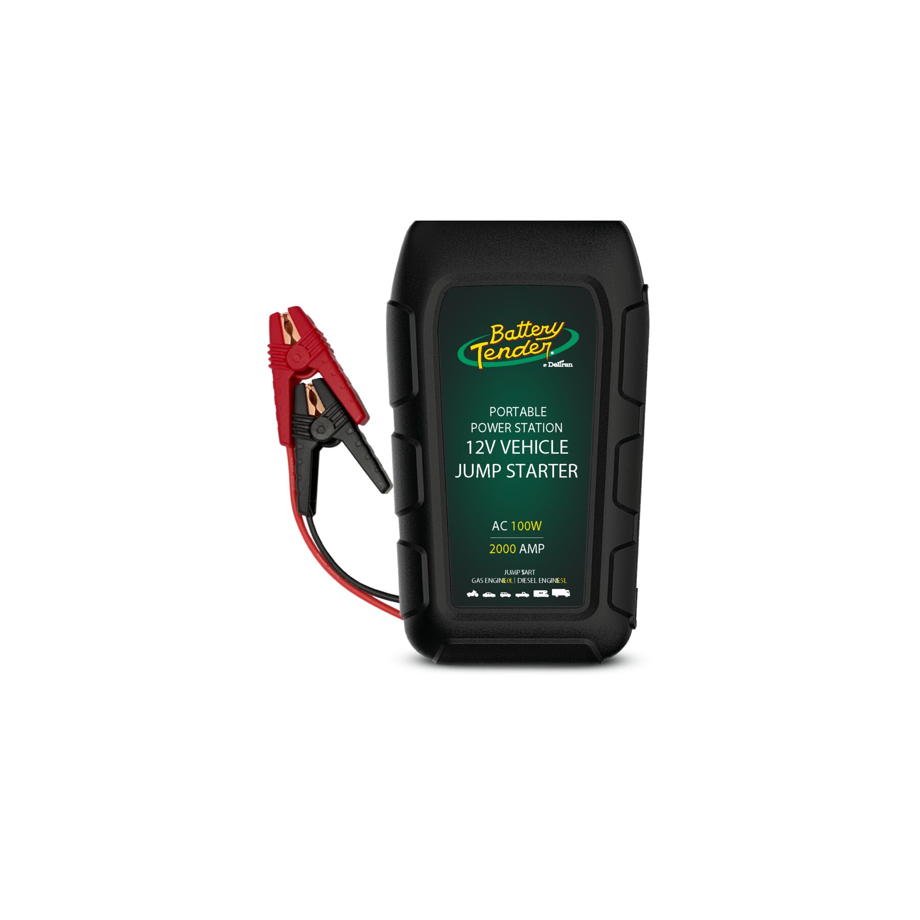 Battery Tender 2000 Amp Power Station With 100 Watt Inverter