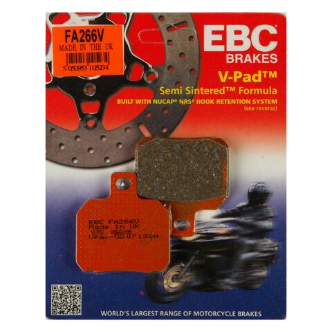 EBC FA266V Semi-Sintered Rear Brake Pads