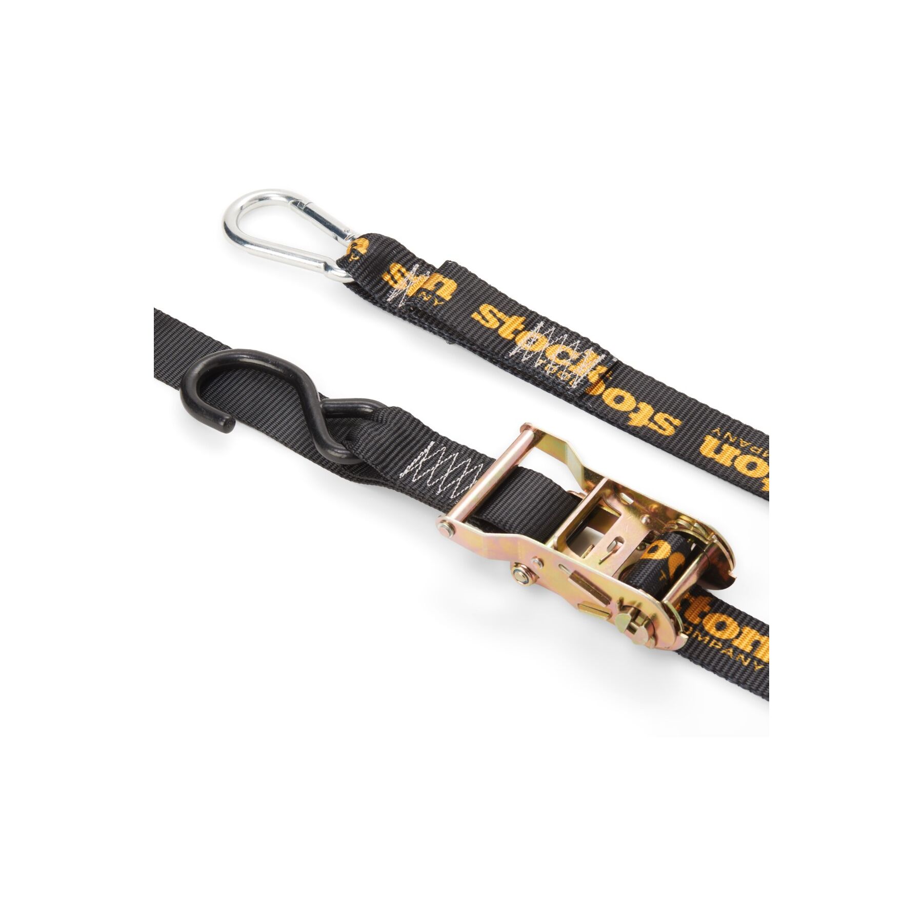 Stockton Heavy Duty Ratcheting Carabiner Tie Down Straps