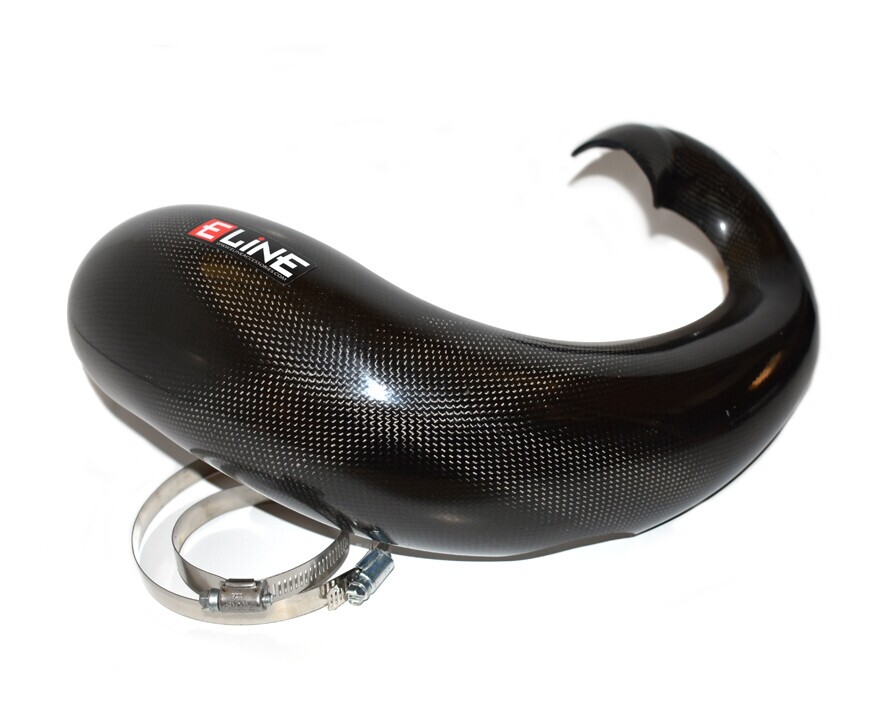 ELine Carbon Fiber Pipe Guard KTM / Husqvarna / Gas Gas 250cc300cc