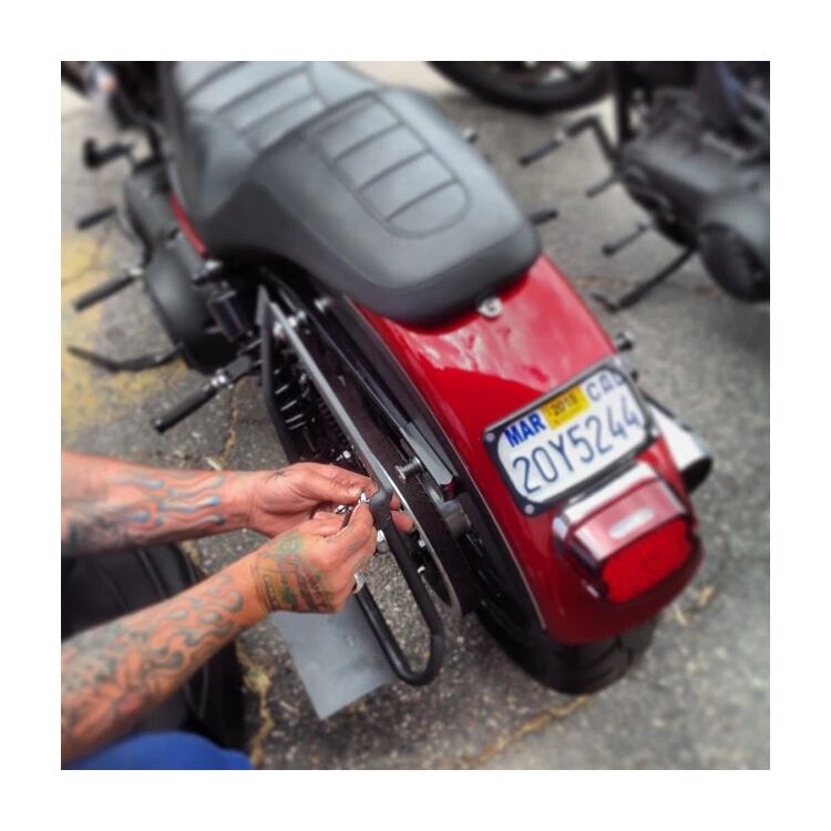 Alloy Art Dyna Saddlebag Mount Kit For Dyna 1991-2017