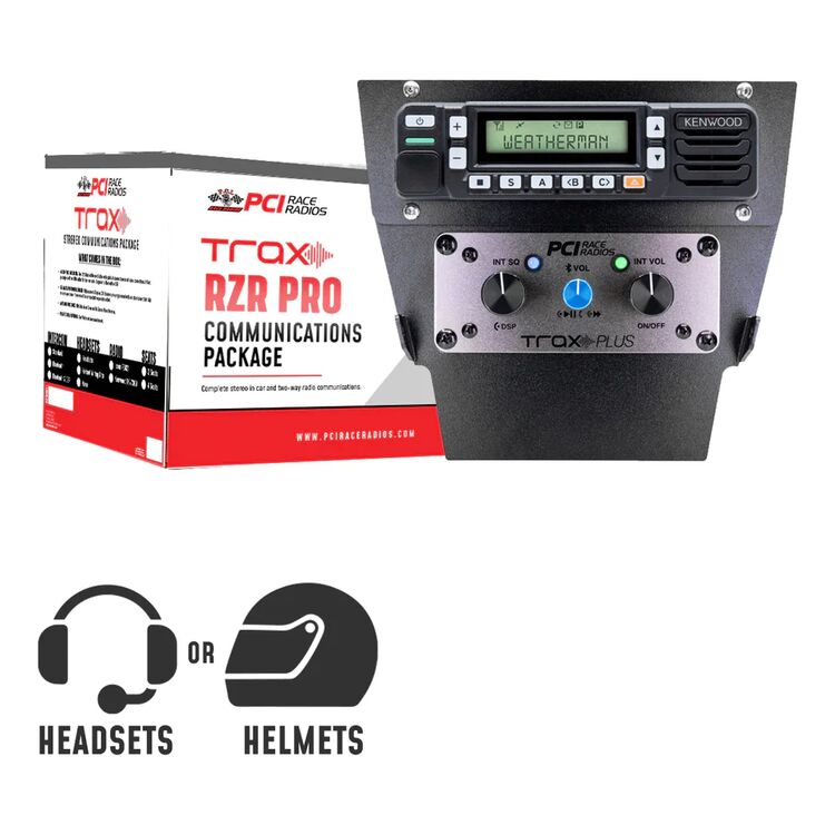 PCI Radios Trax Stereo Communications Kit Polaris RZR Pro / Turbo R 2020-2024