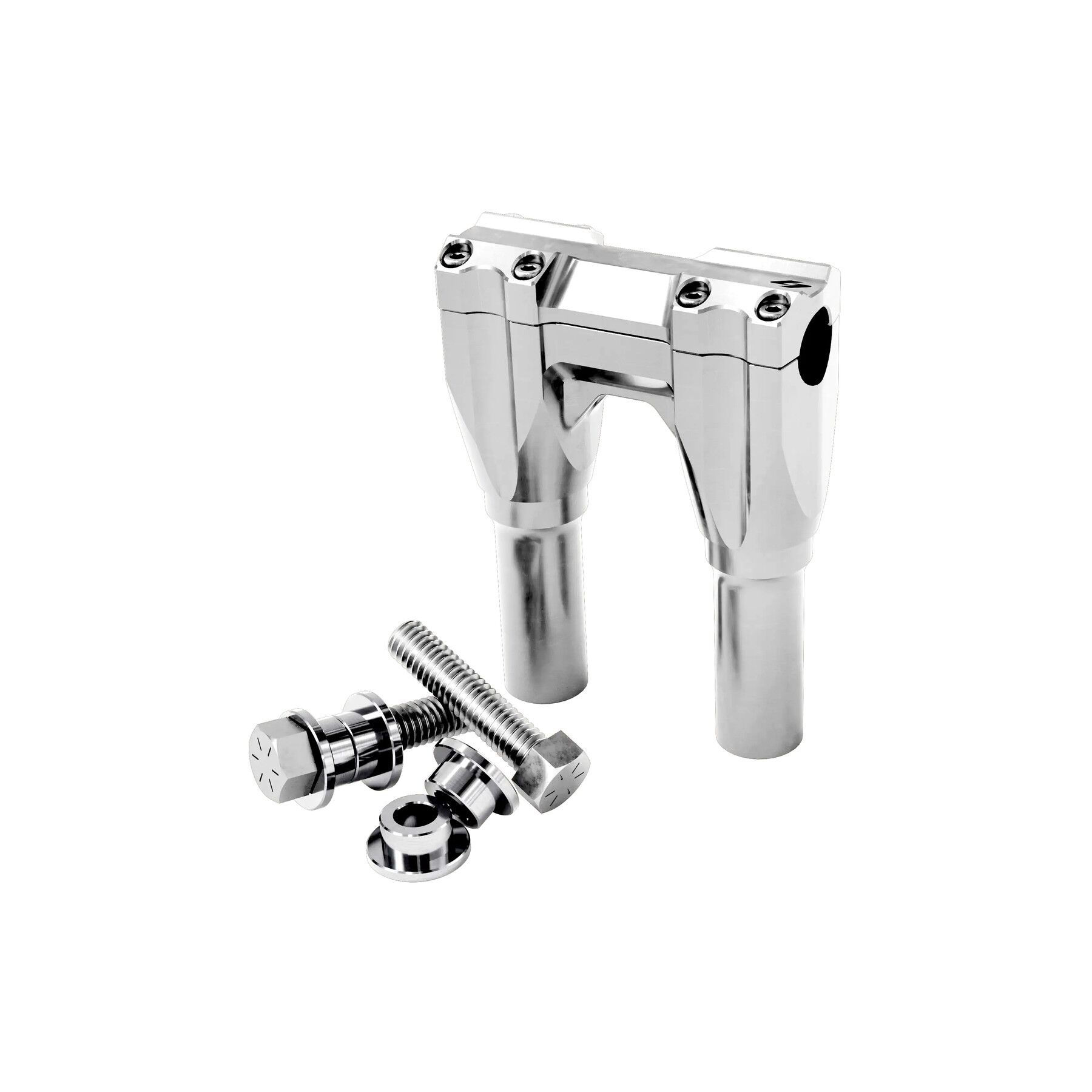 Kraus Isolated Straight Risers For Harley 1973-2017