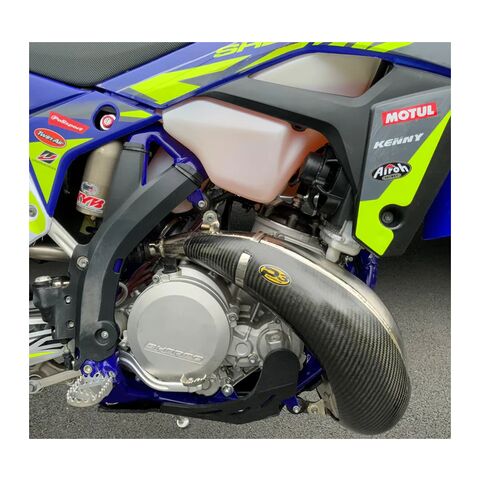 P3 Carbon Fiber MAXCoverage Pipe Guard Sherco 250cc-300cc 2023-2024