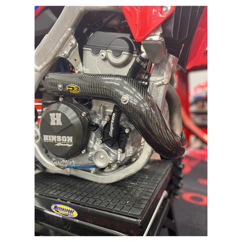 P3 Carbon Fiber MAXCoverage Heat Shield Honda CRF250R / CRF250RX 2022-2024