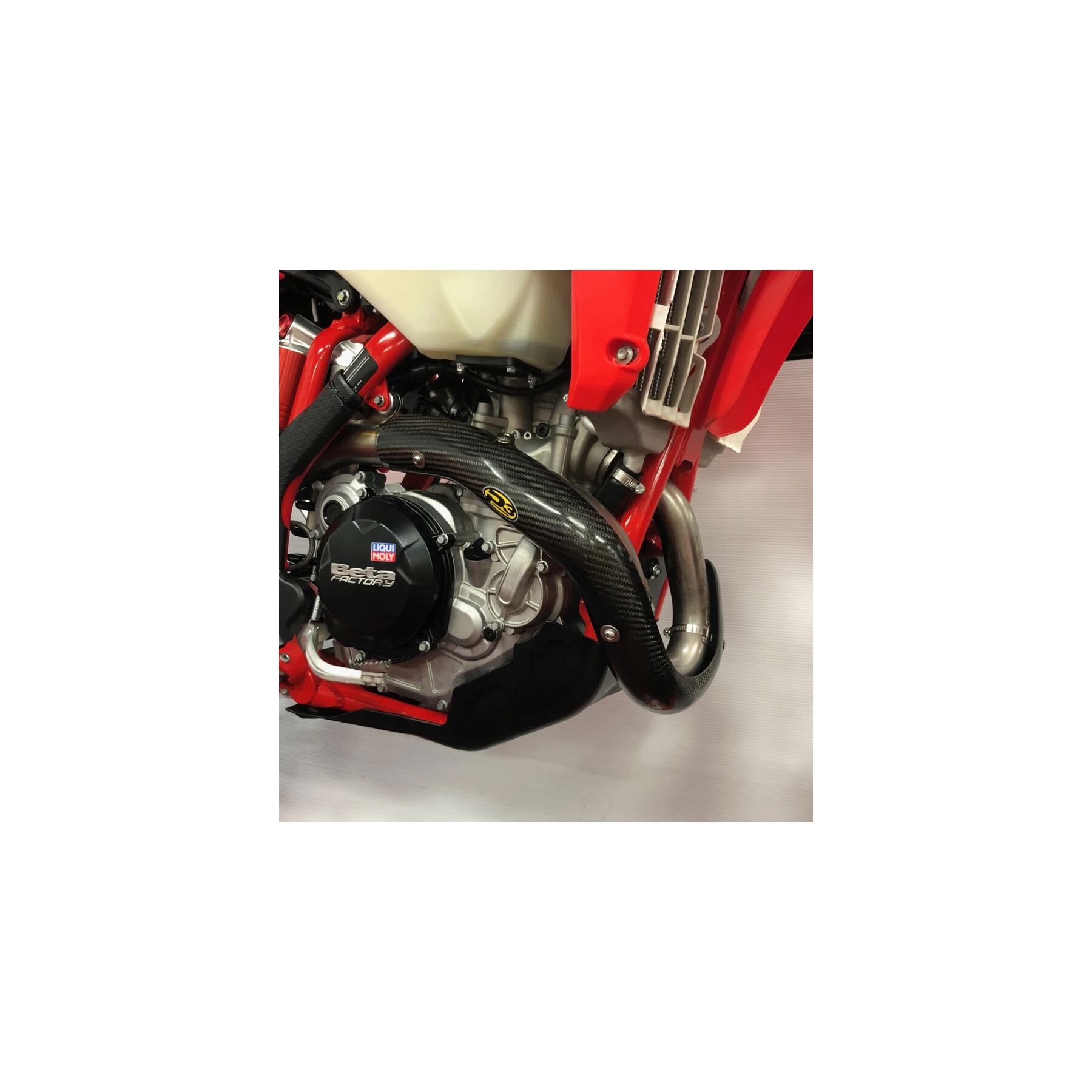 P3 Carbon Fiber MAXCoverage Heat Shield Beta 350cc-500cc 2023-2026