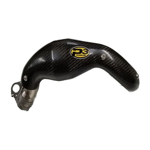 P3 Carbon Fiber Heat Shield For FMF Megabomb KTM / Husqvarna / Gas Gas 250cc-450cc 2019-2023