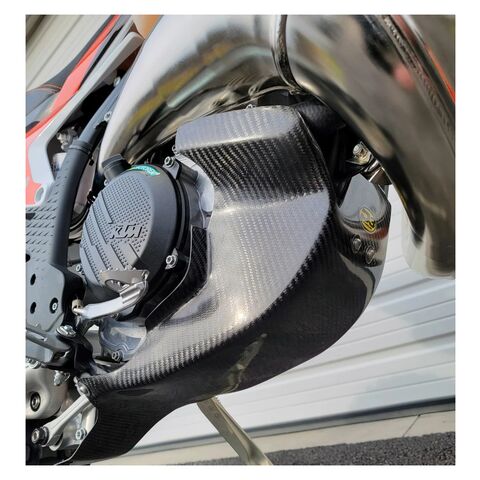 P3 Carbon Fiber Skid Plate KTM / Husqvarna / GasGas 250cc-300cc 2023-2025