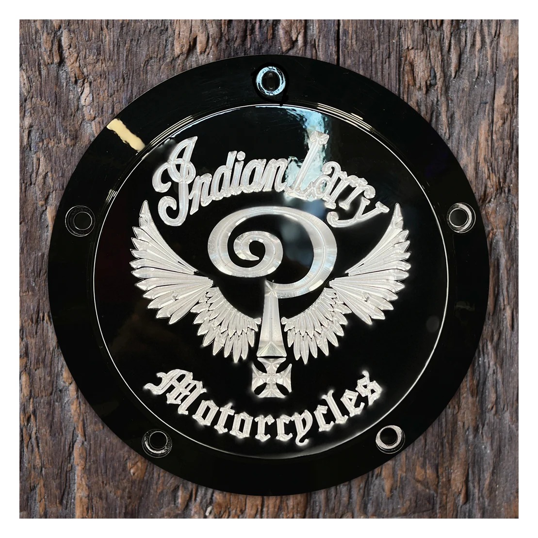 Indian Larryポイントカバー FTW Horizontal Points Cover - Aluminum + Black