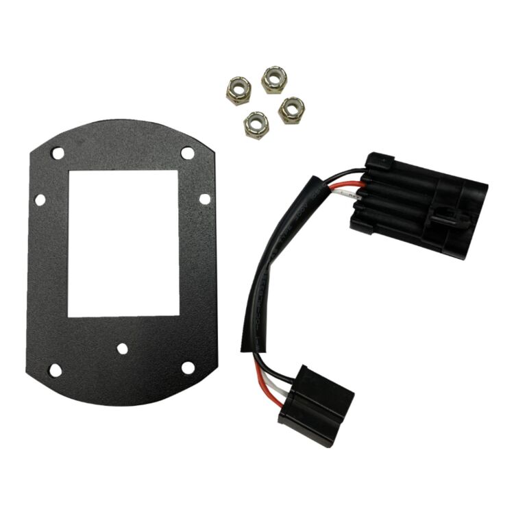 Custom Dynamics Headlight Mounting Kit For Harley Low Rider ST 2022-2025