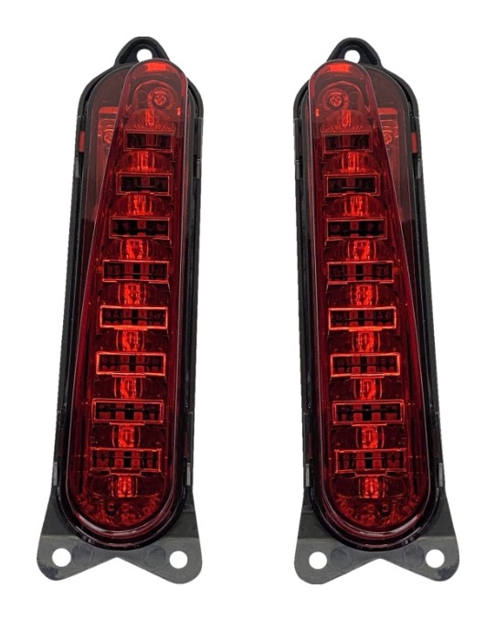Custom Dynamics ProBeam LED Taillight For Harley CVO 2009-2013 Red