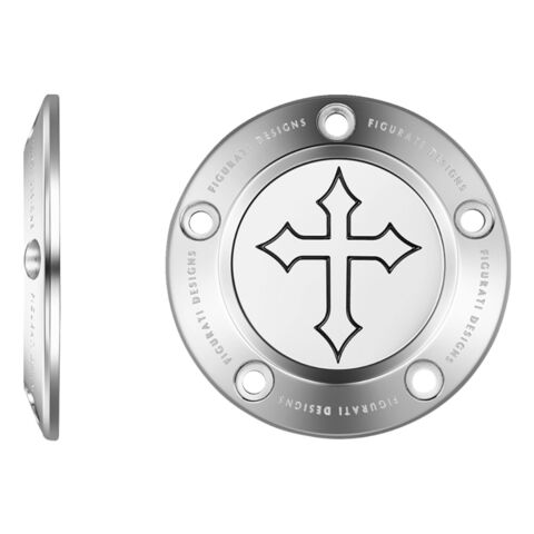 Figurati Designs Cross Timing Cover For Harley