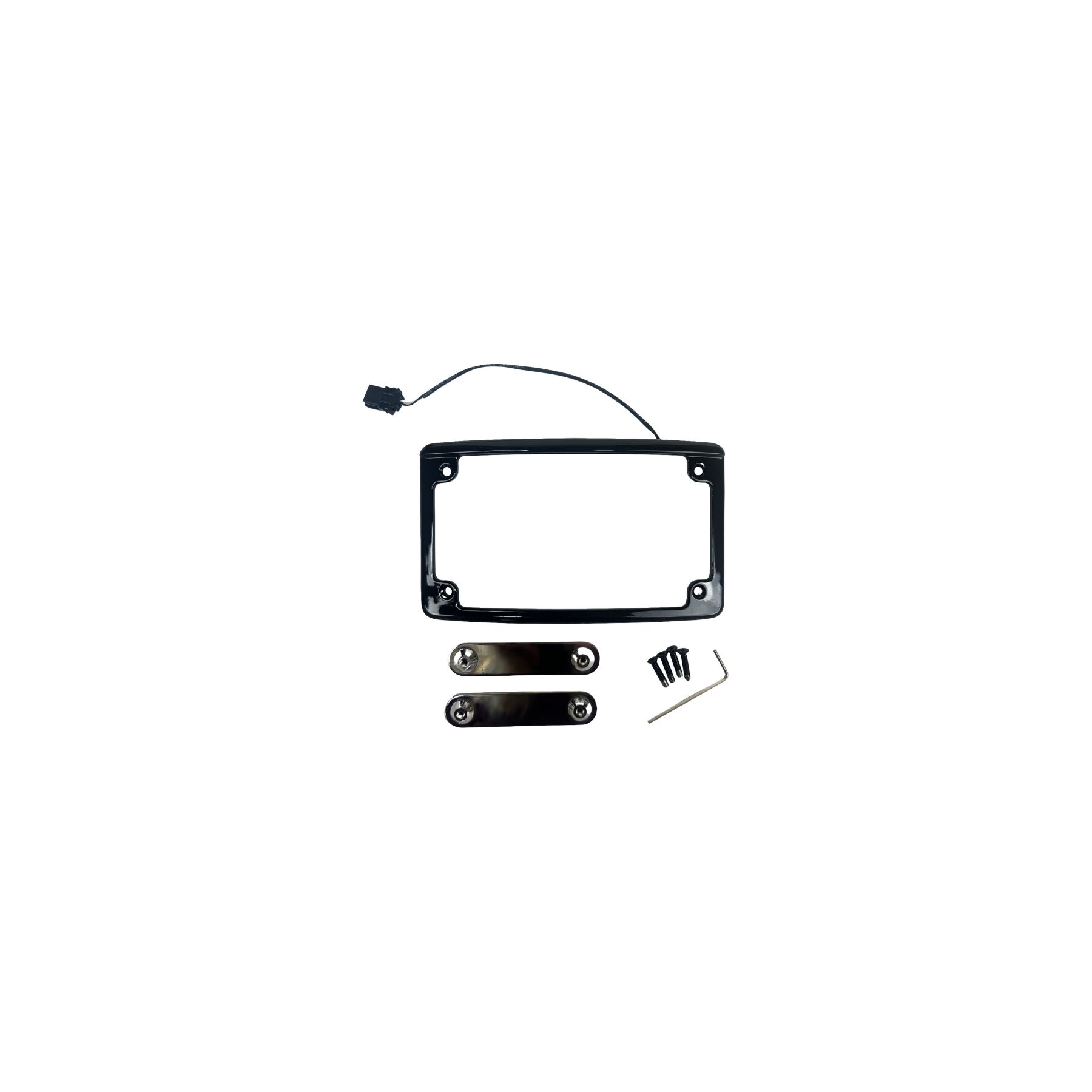 Custom Dynamics Lighted License Plate Frame For Harley CVO 2023-2025
