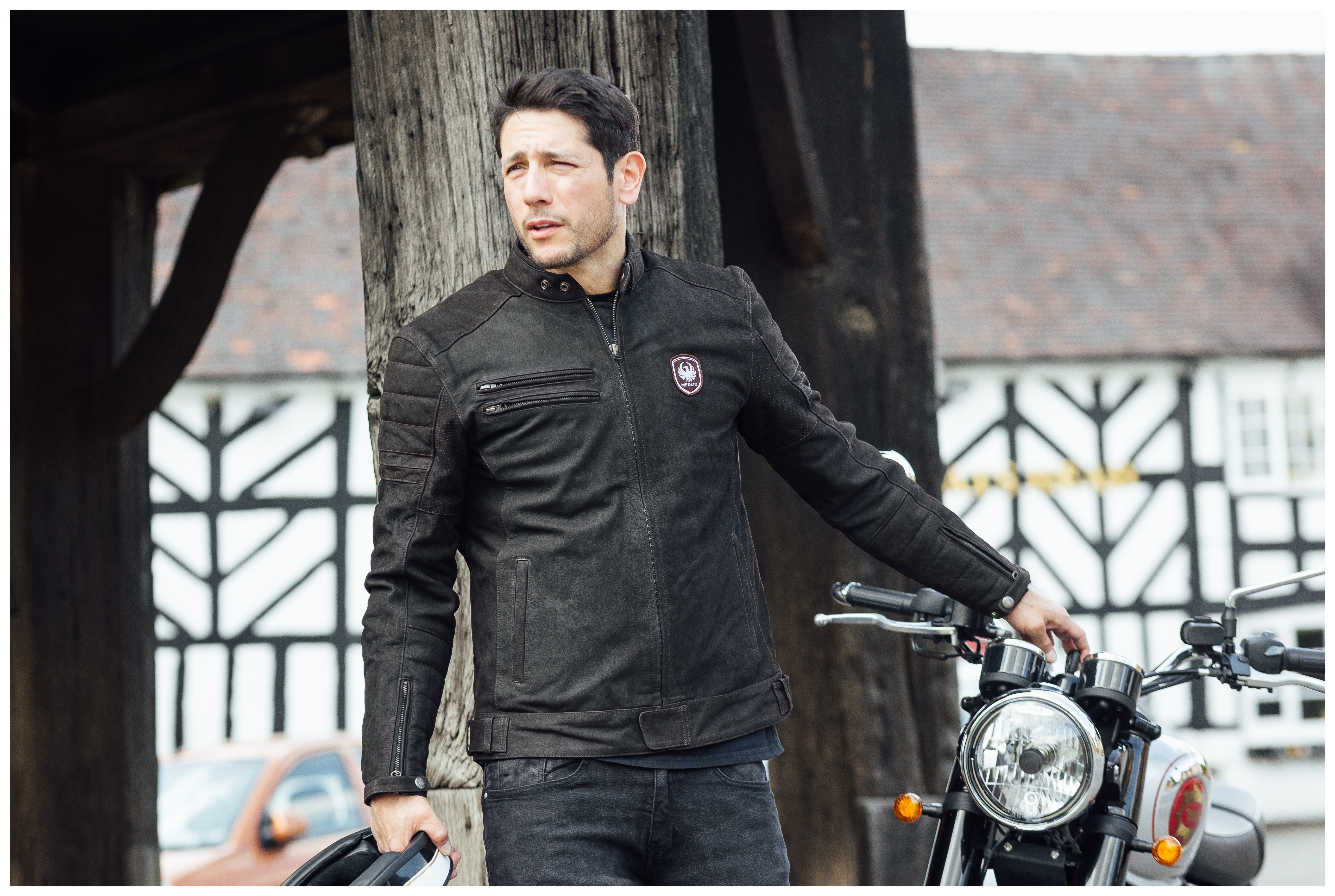 Merlin Alton II D3O Leather Jacket - RevZilla