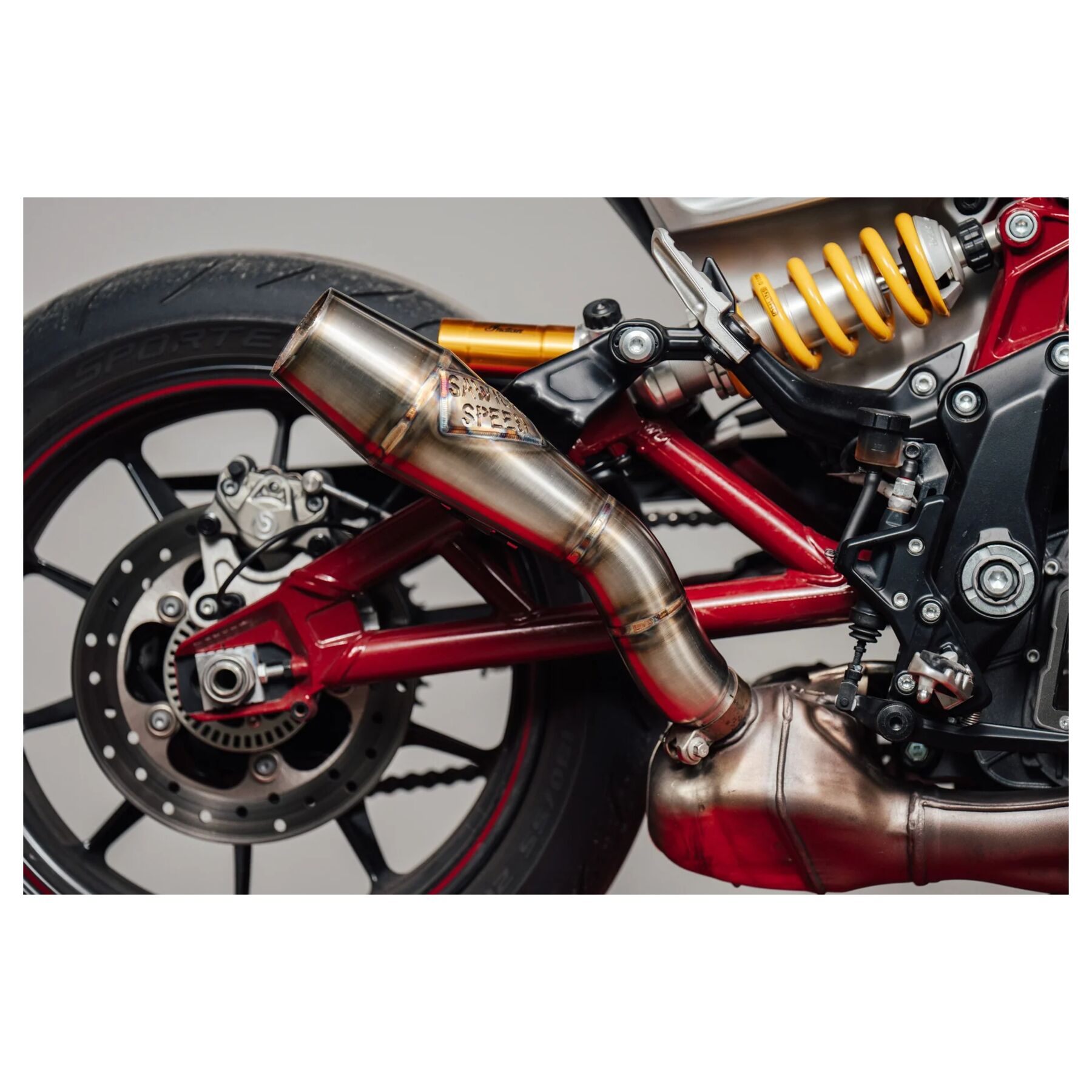 Sawicki Speed Shop Slip-On Exhaust For Indian FTR 1200 2019-2024