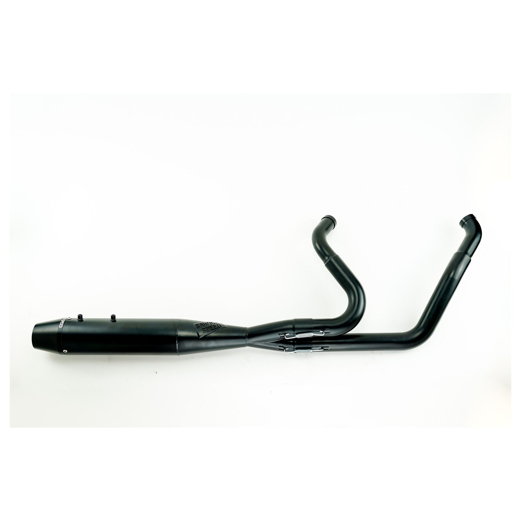 Sawicki Speed Shop 2-Into-1 Mid Length Exhaust For Harley Softail 2000