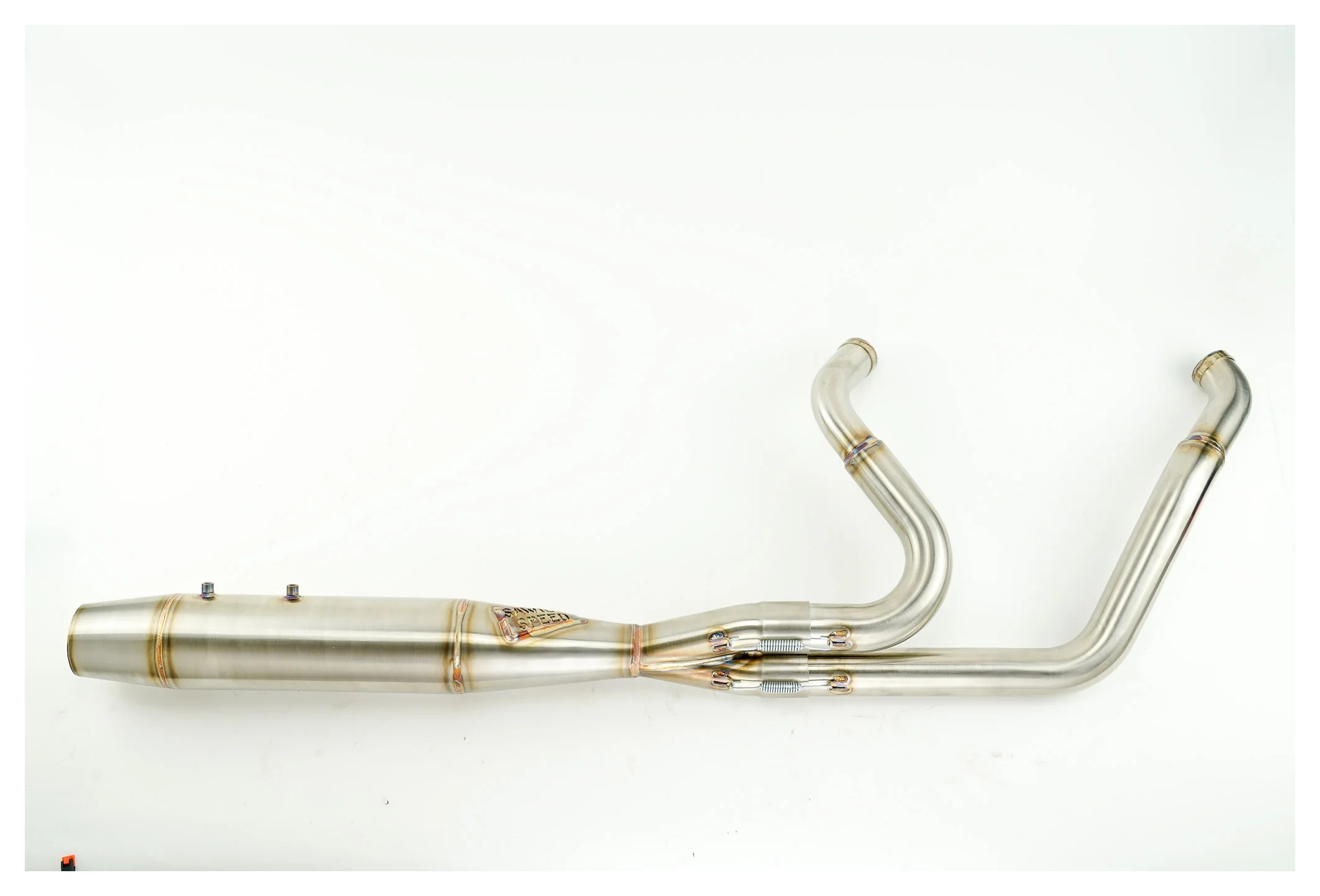 SAWICKI 2In1 Full Length Cannon for Softail Models