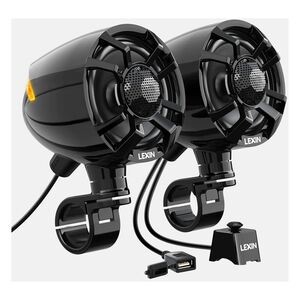 Lexin S35 Bluetooth Handlebar Speakers RevZilla
