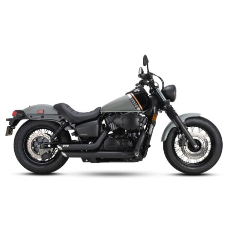 Vance & Hines Shortshots Staggered Exhaust Honda Shadow Aero / Phantom 2010-2024