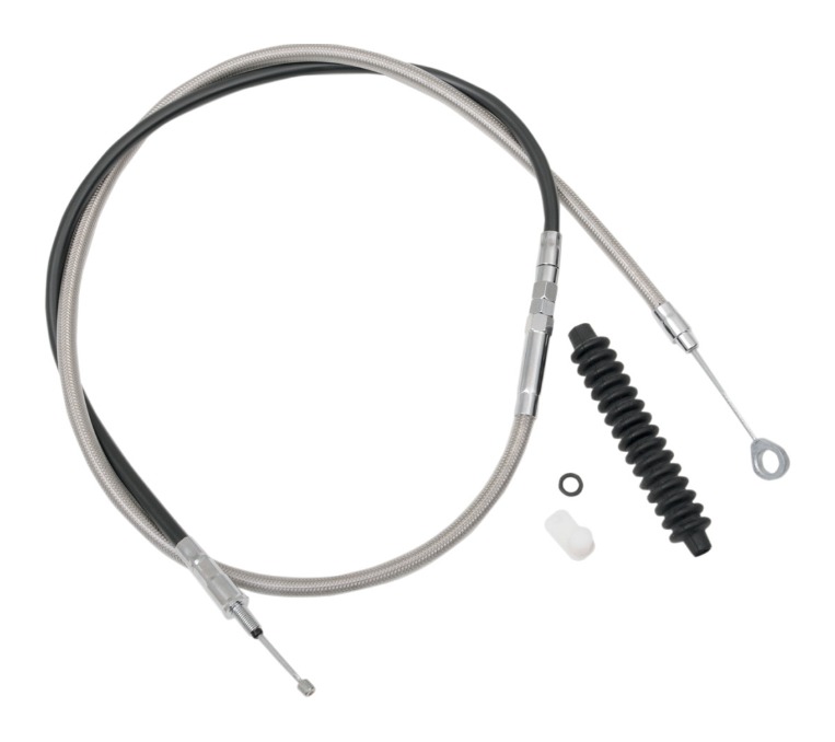 Drag Specialties Alternative Length Clutch Cable For Harley Big Twin 2006-2017 72-11/16"