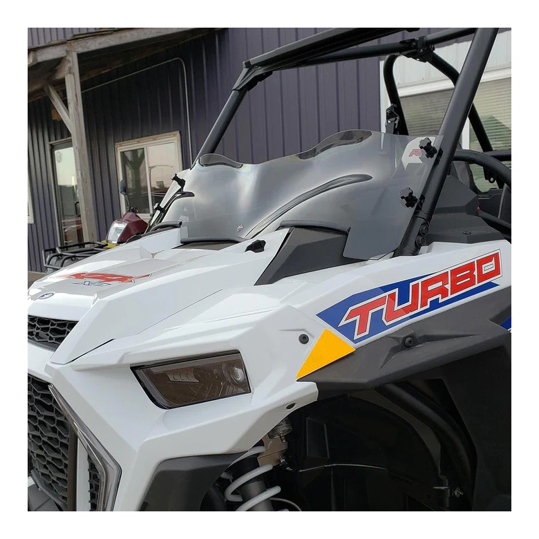 Klock Werks Flare Windshield Polaris RZR XP 1000 / Turbo / XP 4 2019-2024 Mid Height (9.75")