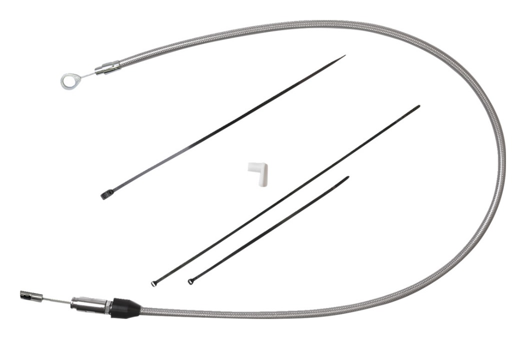 Drag Specialties Stock Length Upper Clutch Cable For Harley FLHC/S / FXLR/S/ST 2018-2023 undefined