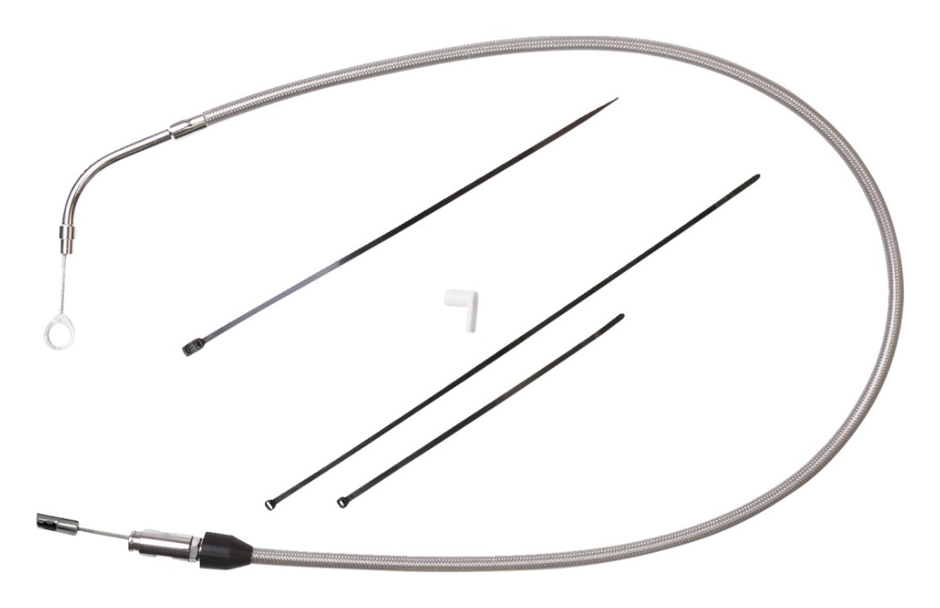 Drag Specialties Stock Length Upper Clutch Cable For Harley RevZilla