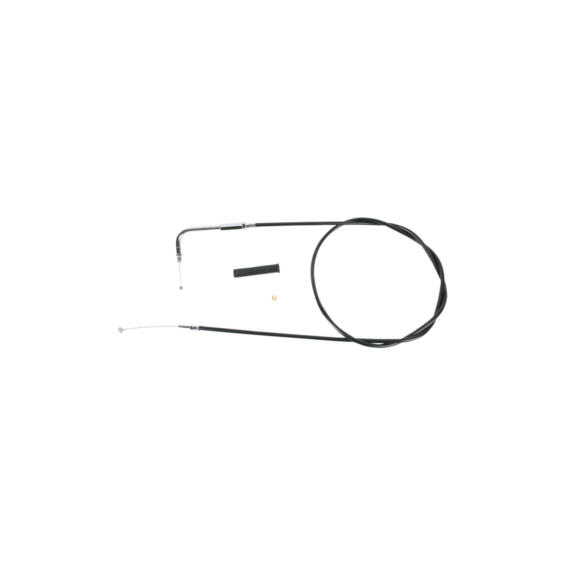 Drag Specialties Stock Length Throttle Cable For Harley Touring FLHR 1