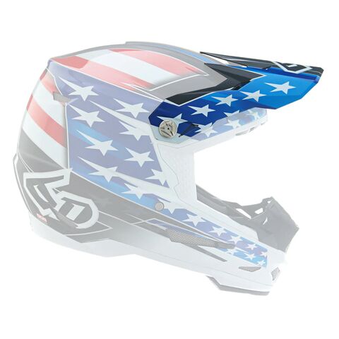 6D Youth ATR-2 Y Super Patriot Visor