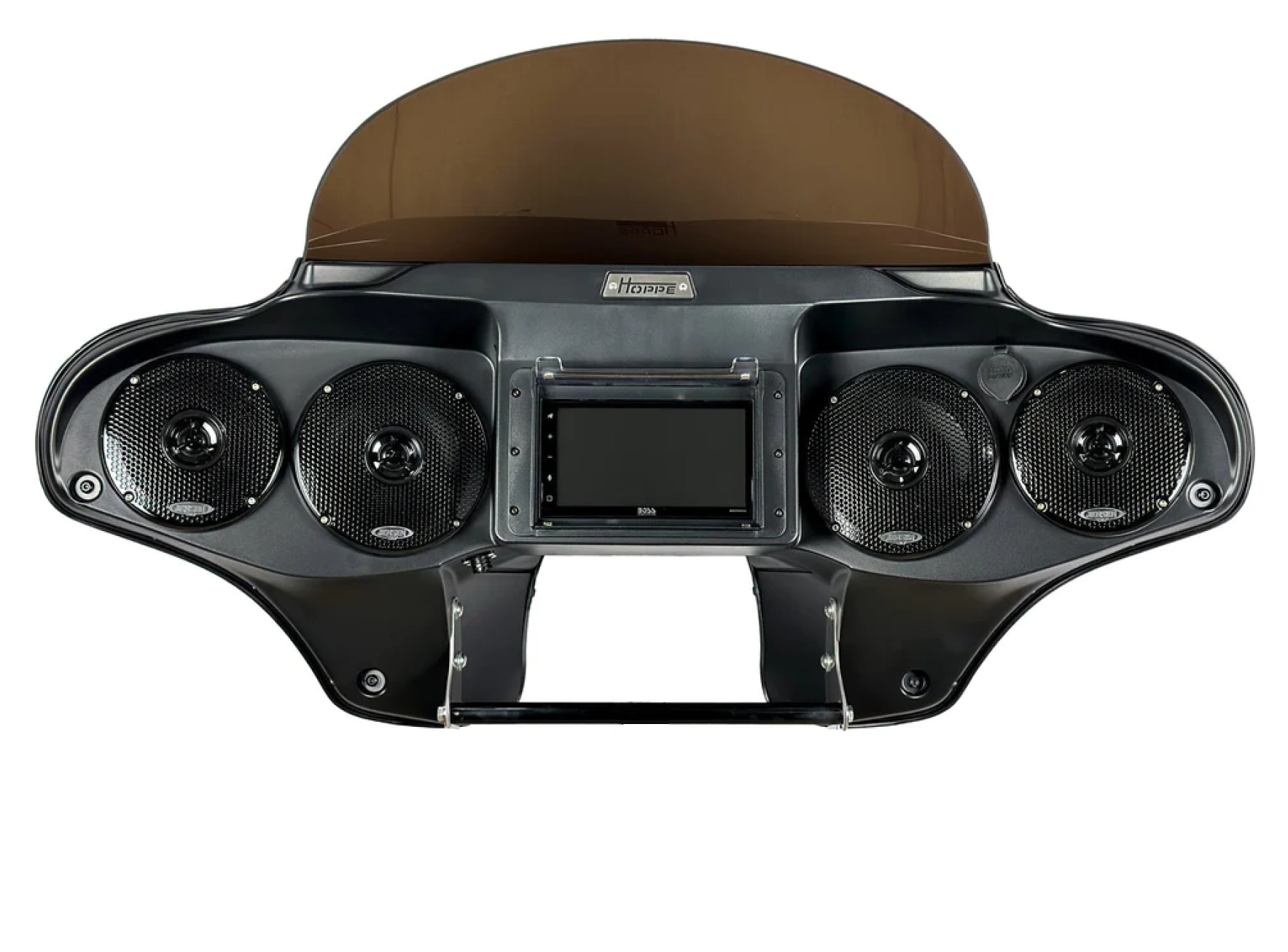 Hoppe Industries 5566 Audio Fairing 2.0 For Harley Freewheeler 2015-2025 Touch Screen Stereo