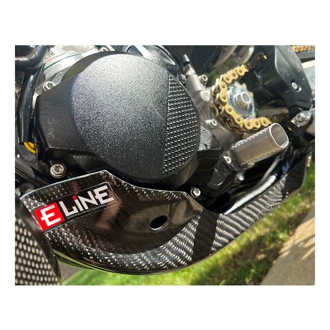 E-Line Carbon Fiber Skid Plate KTM / Husqvarna / Gas Gas 250cc-300cc 2023-2025