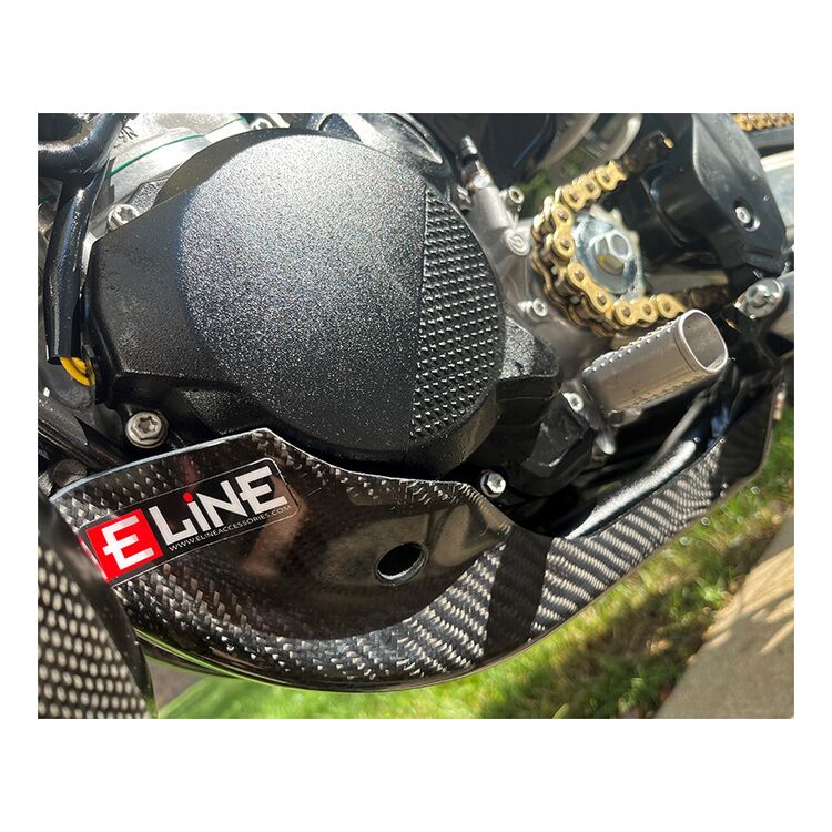 E-Line Carbon Fiber Skid Plate KTM / Husqvarna / Gas Gas 250cc-300cc 2023-2025