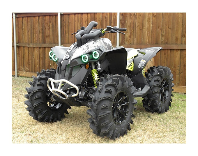Snorkel Your ATV Traditional Riser Snorkel Kit Can-Am Renegade 500