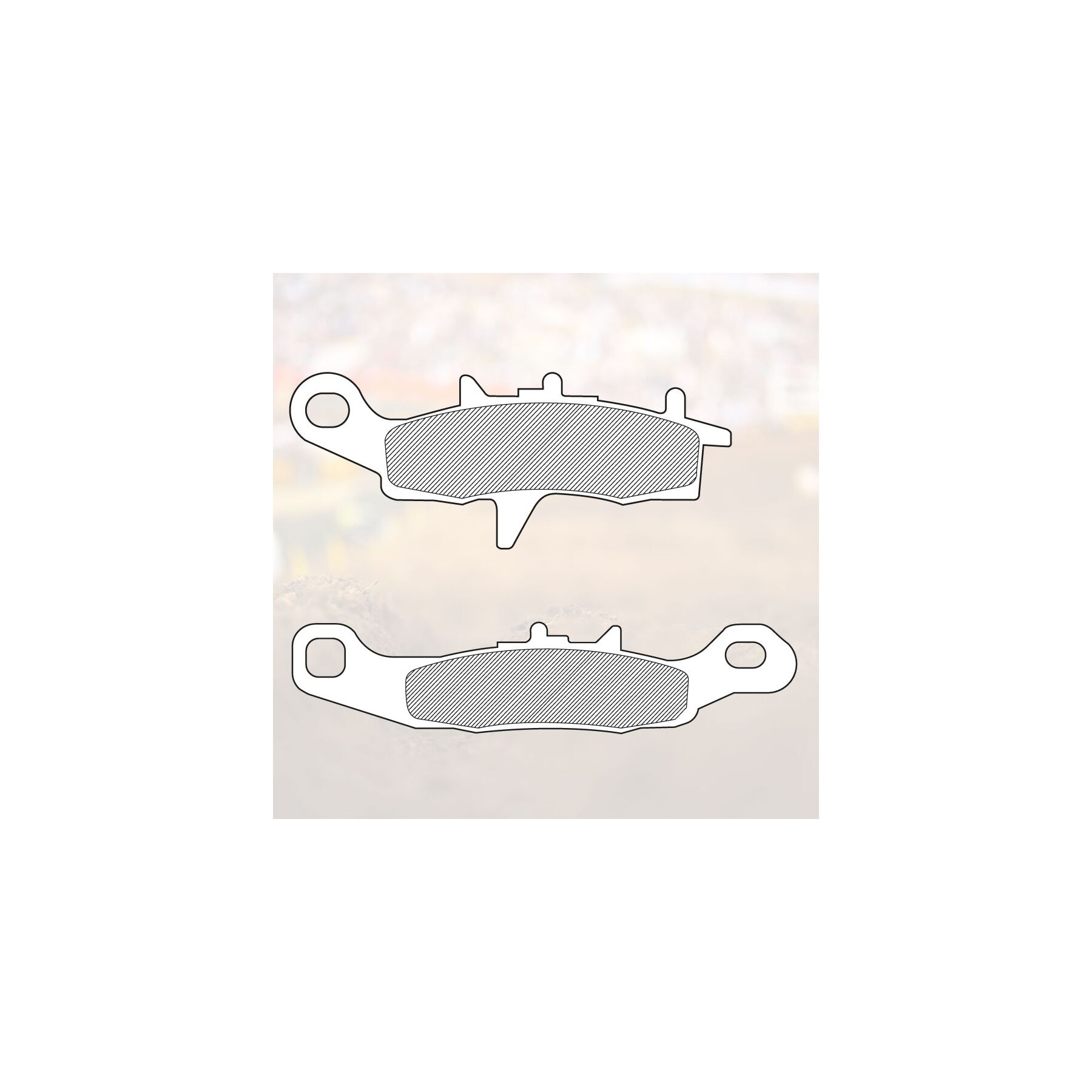 Renthal RC-1 Works Front Brake Pads Kawasaki / Suzuki 80cc-112cc 1997-