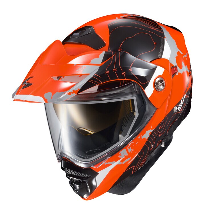 Scorpion EXO-AT960 Topographic Helmet - Dual Lens - RevZilla