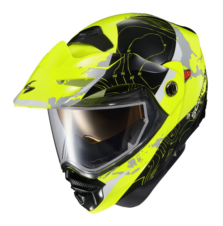 Scorpion EXO-AT960 Topographic Helmet - Dual Lens XXL