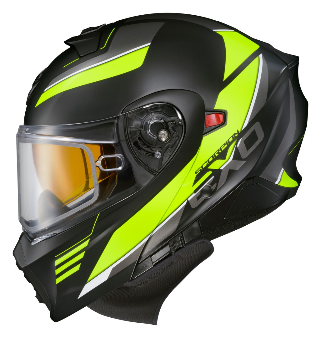 Scorpion EXO-GT930 Modulus Snow Helmet - Electric Shield - RevZilla
