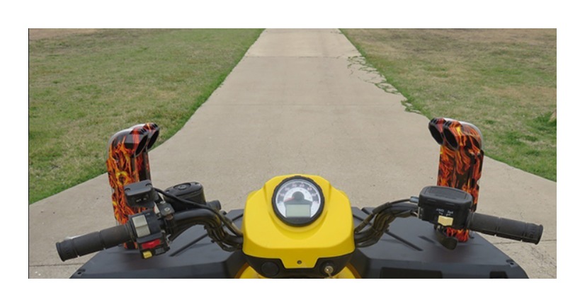 Snorkel Your ATV Warrior Riser Snorkel Kit Polaris Sportsman 400 / 500 ...