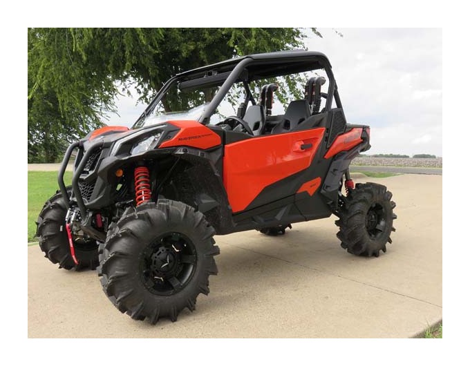 Snorkel Your ATV Warrior Riser Snorkel Kit Can-Am Maverick Sport 1000R ...