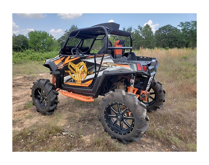 Snorkel Your ATV Warrior Riser Snorkel Kit Polaris RZR 800 / 4 800 2011 ...