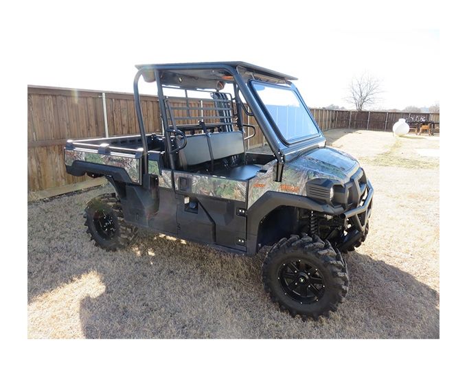 Snorkel Your ATV Warrior Riser Snorkel Kit Kawasaki Mule Pro-FX 2016 ...