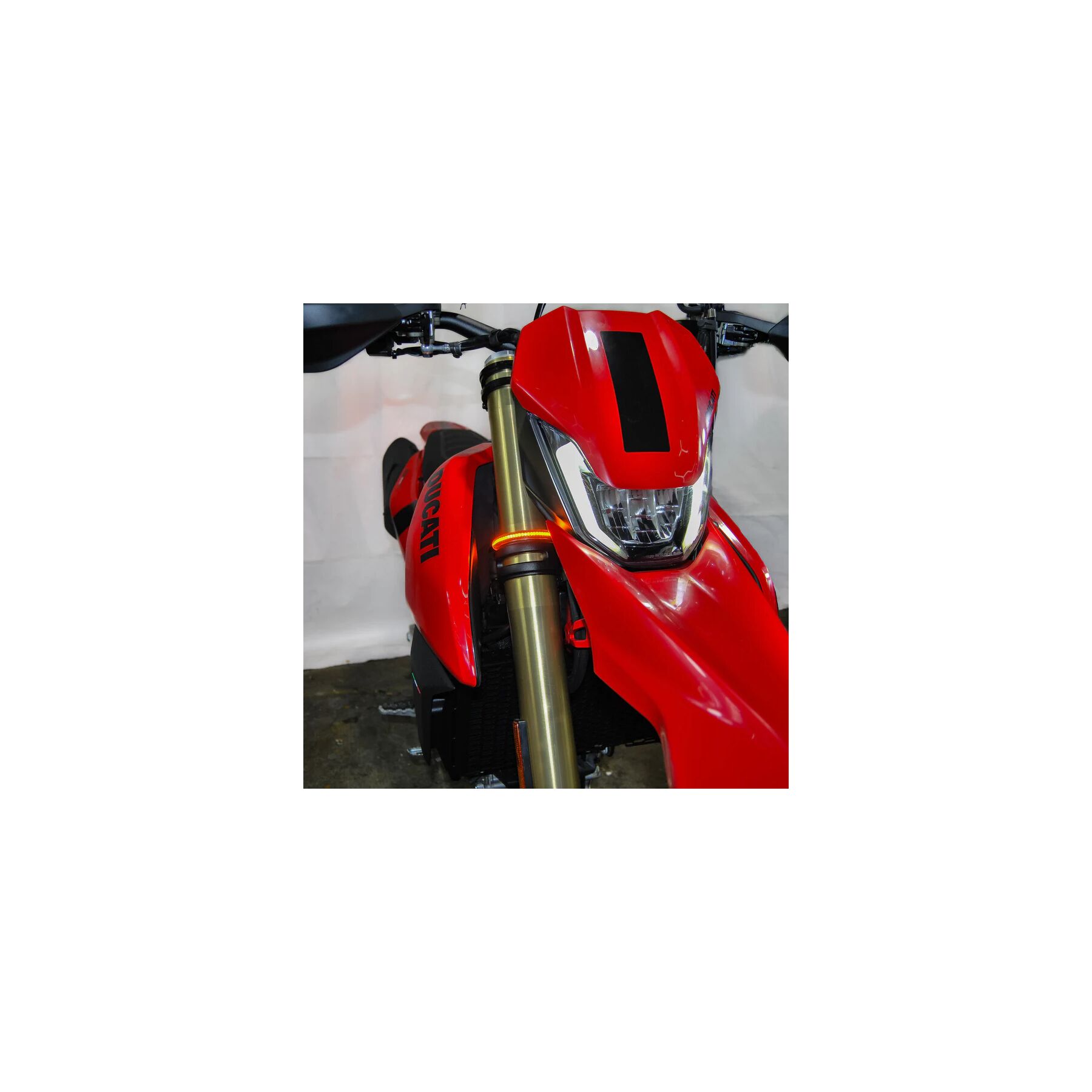 New Rage Cycles LED Front Turn Signals Ducati Hypermotard 698 Mono 202